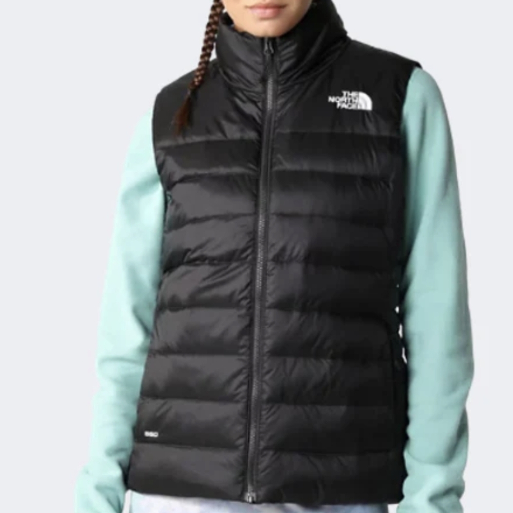 Black North Face women’s vest XL